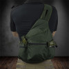 Mochila Transversal c/ Coldre - Verde