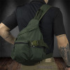 Mochila Transversal c/ Coldre - Verde