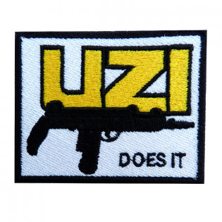 Bordado UZI - Branco