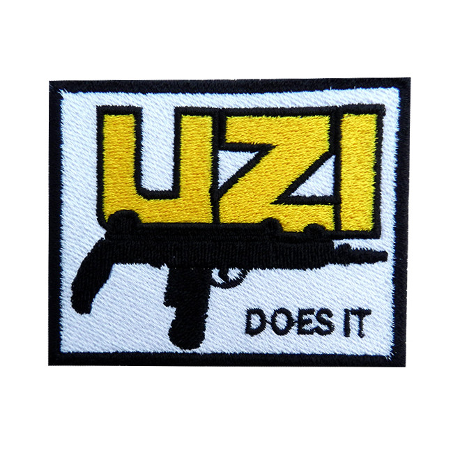 Bordado UZI - Branco