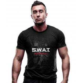 Camiseta SWAT Forças Especiais - Preto