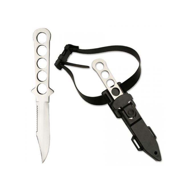Faca Para Bota Clip Point com bainha