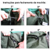 Saco Para Roupas Extra Grande