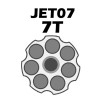 Jet Loader Shotgun 7 tiros - Verde