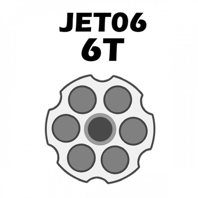 Jet Loader Shotgun 6 tiros - Preto