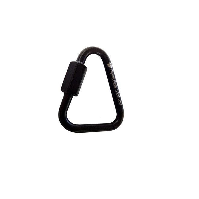 Conector com Rosca ACO 4mm black 3kn