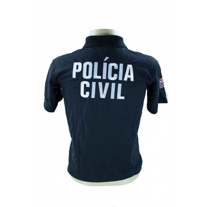 Polo Policia Civil - Preto