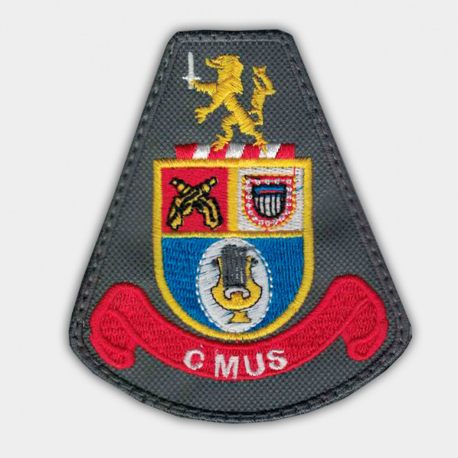 Brasão bordado CMUS