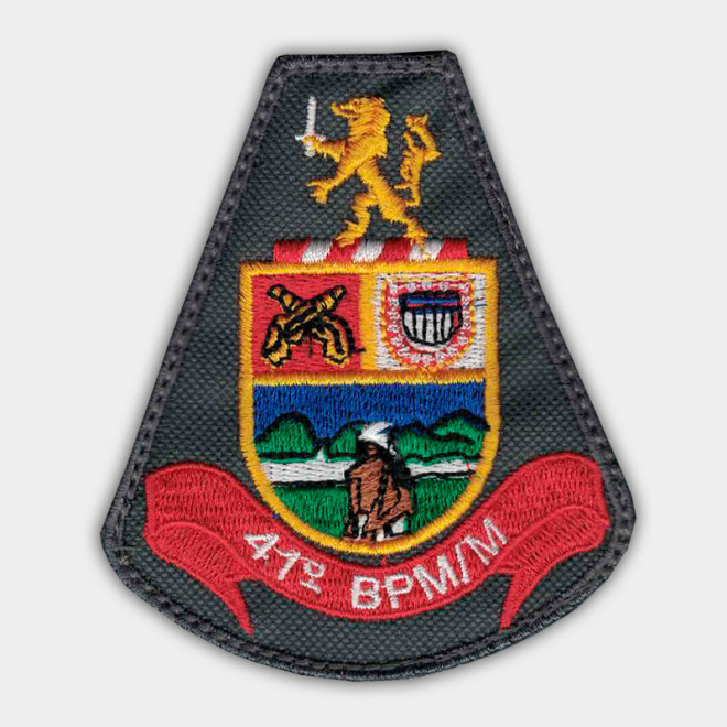 Brasão Bordado 41º BPM/M