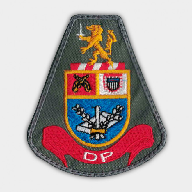Brasão bordado DP
