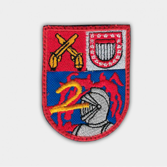 Brasão bordado 2º Choque Sargento