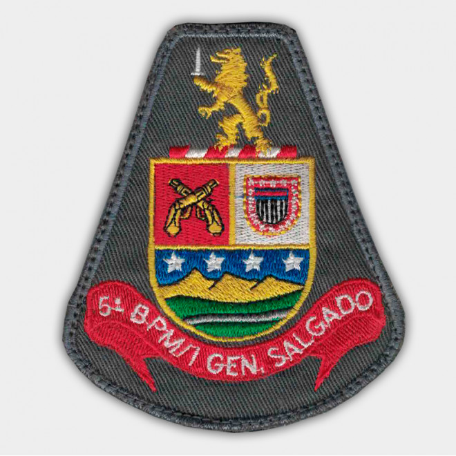 Brasão Bordado 5º BPM/I Gen. Salgado