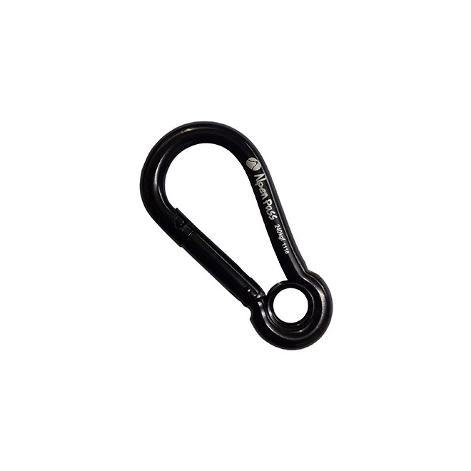 Chaveiro Mini Mosquetao de Aço 7mm