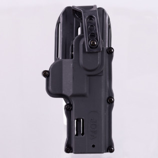 Coldre Polimero Trava Dupla - 380, PT 100, Glock, 38/4