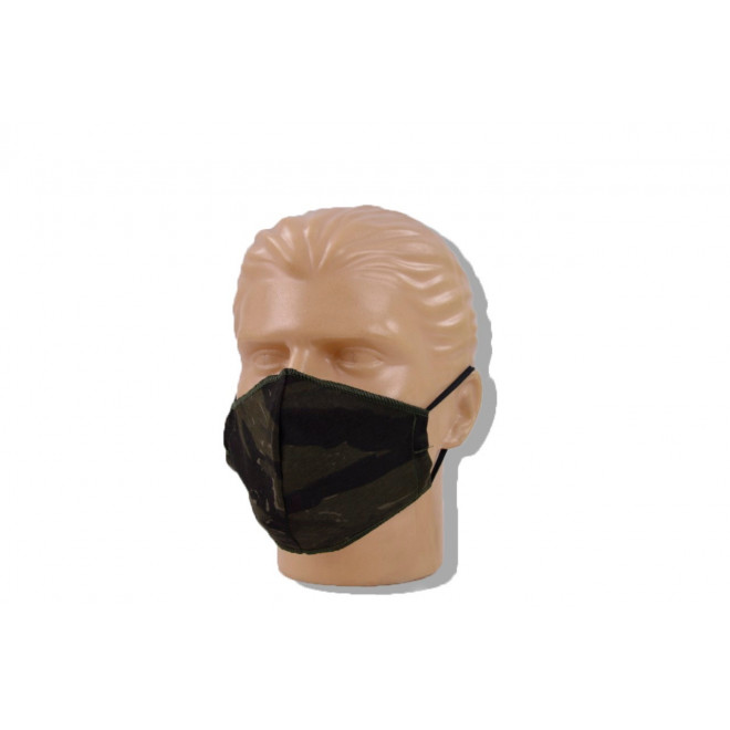 Mascara de Proteção Lavável Malha - Camo Tiger Jungle - Pacote com 3