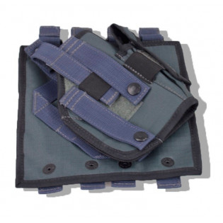 Coldre Pistola Ambidestro MOLLE - Cinza