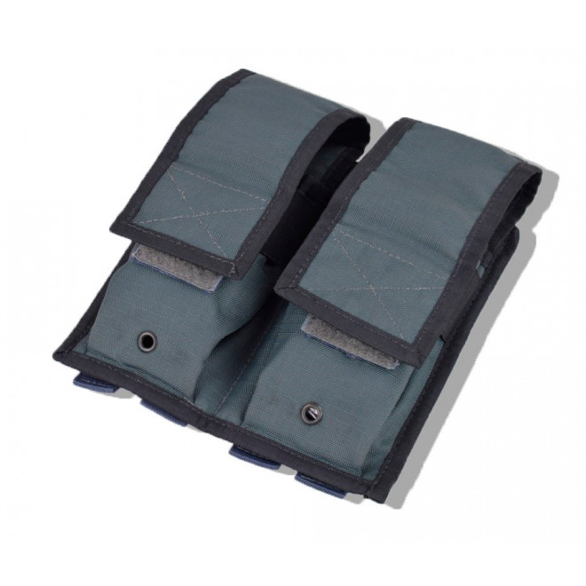 Porta Carregador Duplo Fuzill Molle T2 - Cinza
