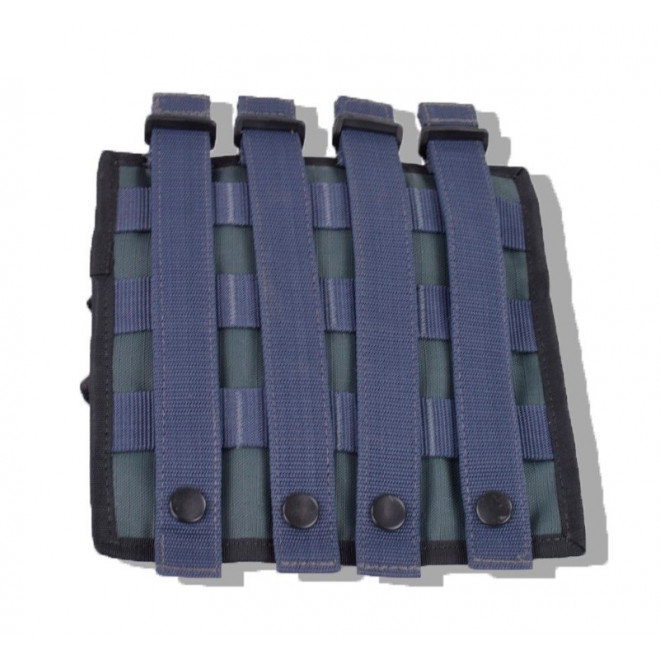 Porta Carregador Duplo Fuzill Molle T2 - Cinza