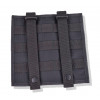 Base para Montagem Diagonal MOLLE - Preto