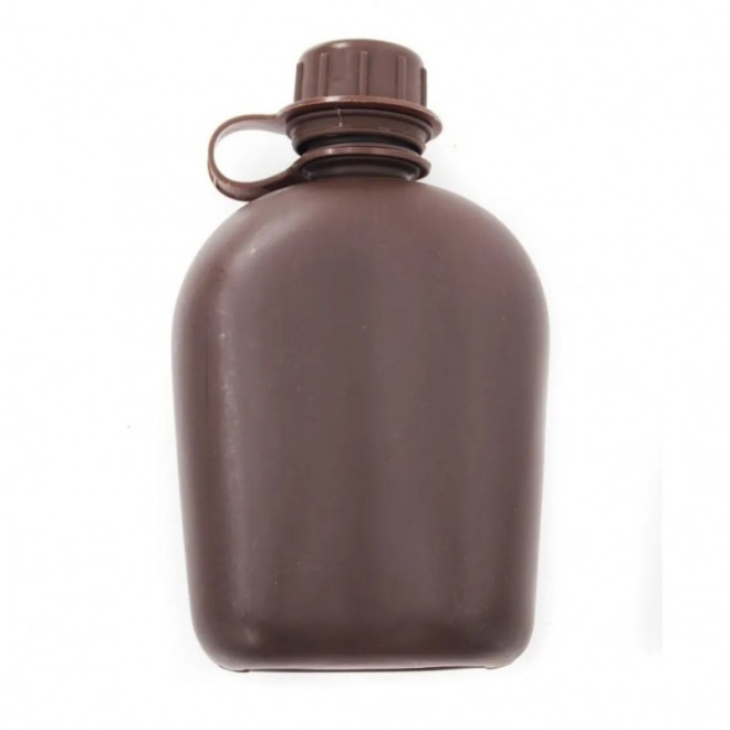 Cantil Plástico 900ml - Marrom