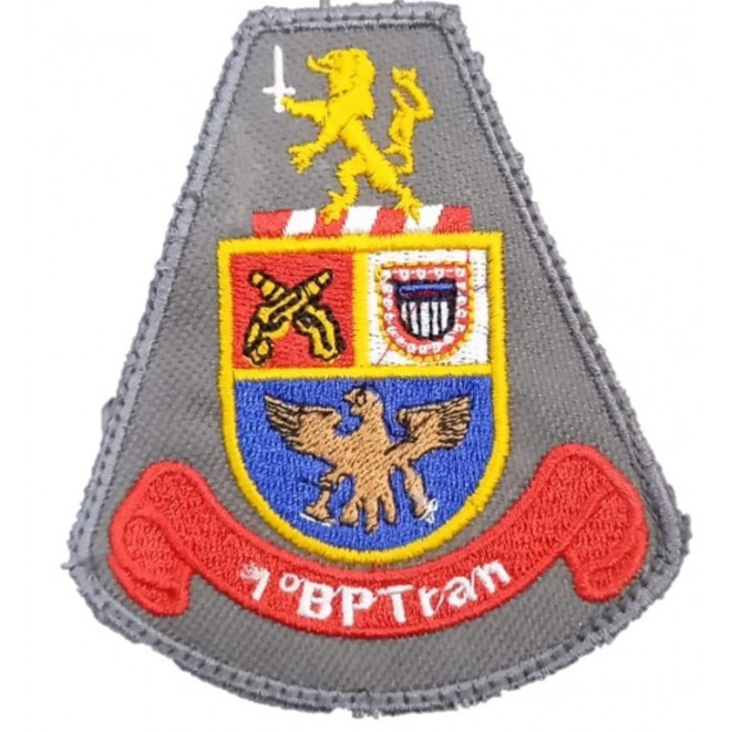 Brasão Bordado 1º BPTran