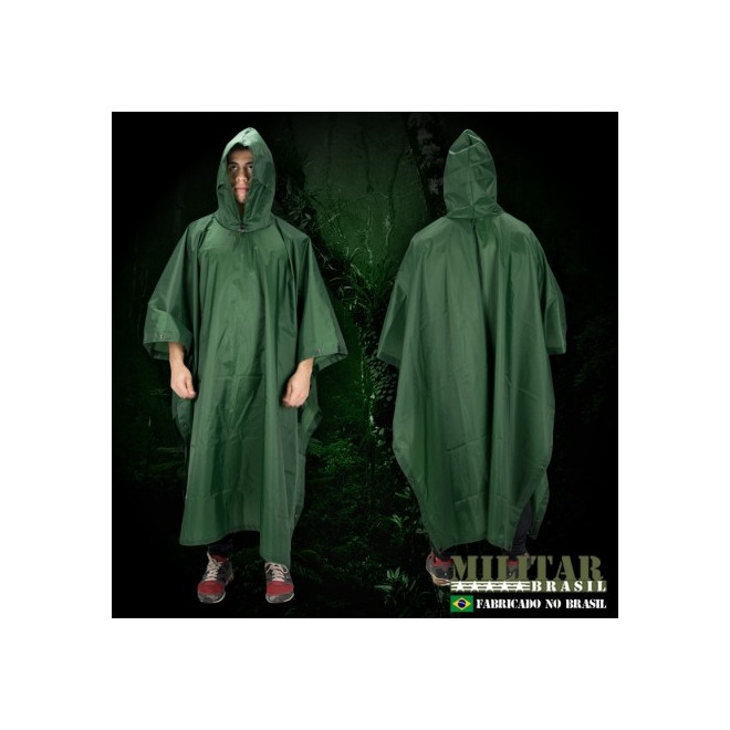 Poncho Cabana Velkro - Verde