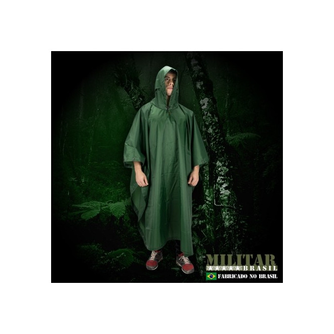 Poncho Cabana Velkro - Verde