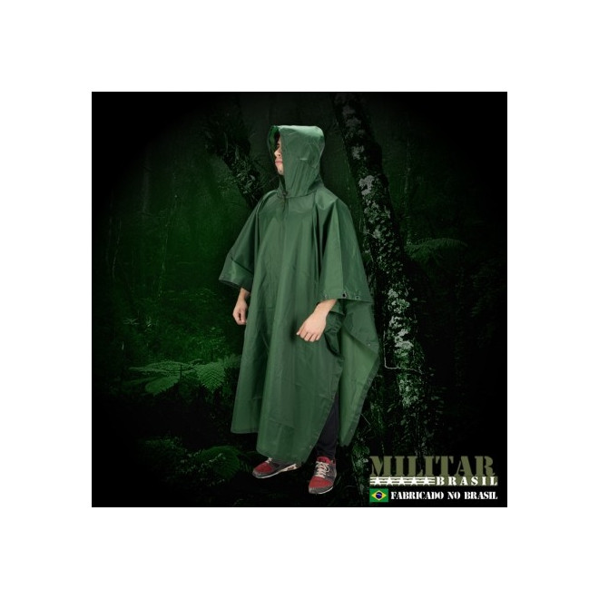 Poncho Cabana Velkro - Verde