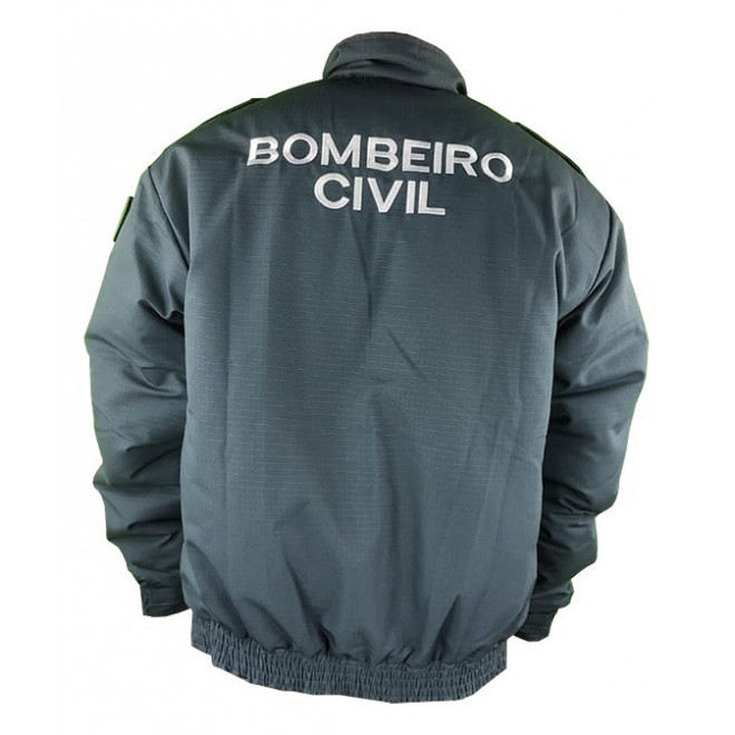 Jaqueta Bombeiro Civil - Verde Petroleo