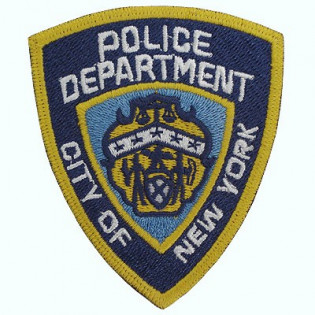 Bordado Police Department Pequeno