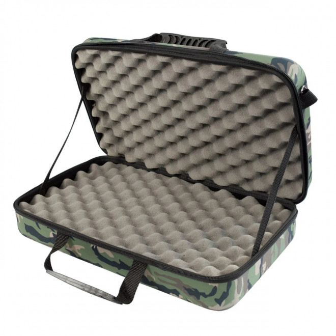Shooter Case Larger - Camo Verde