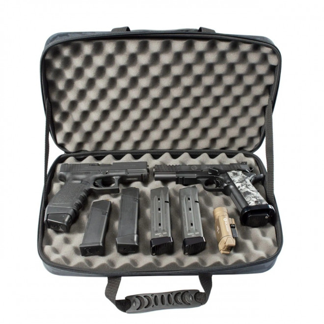 Shooter Case Larger - Camo Black