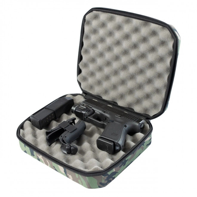 Shooter Case Smaller - Camo Verde