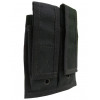 Porta Carregador Pistola Duplo Molle - Preto