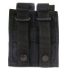 Porta Carregador Pistola Duplo Molle - Preto