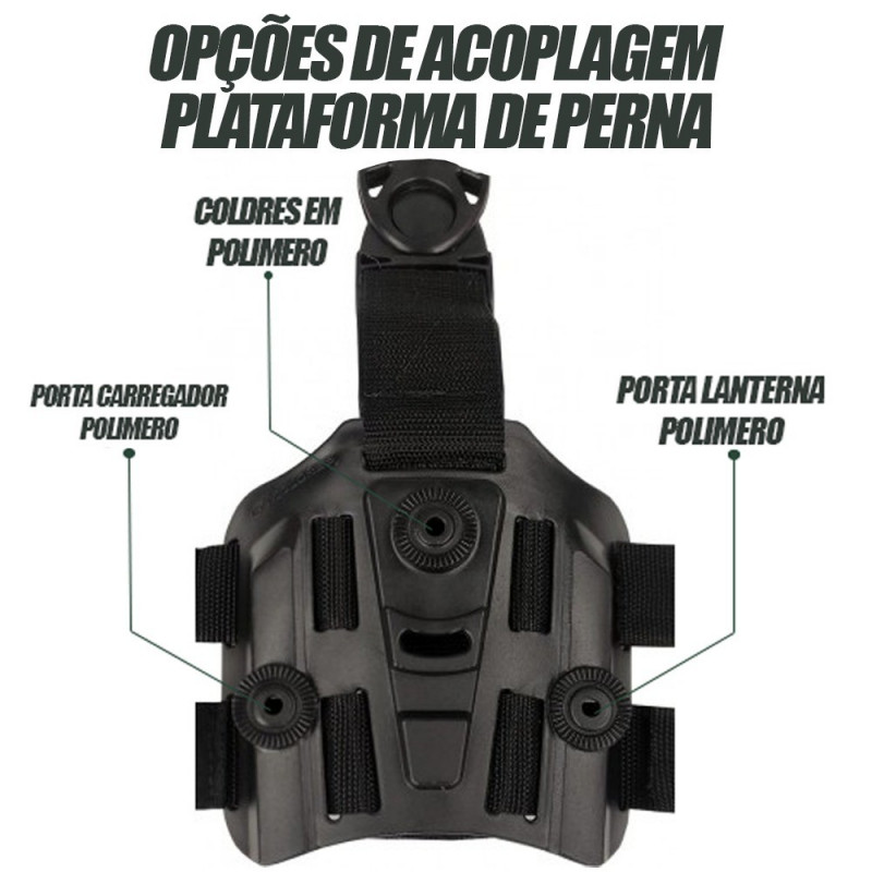 SC115 COLDRE OSTENSICO PARA PISTOLAS GLOCK GERAÇÃO 5