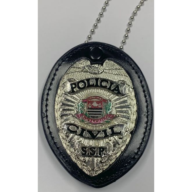 Distintivo Metal Polícia Civil SSP SP