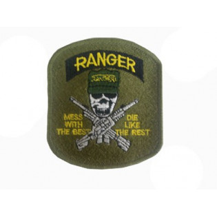 Bordado Ranger Caveira