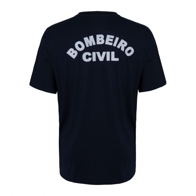 Camiseta Bombeiro Civil - Azul