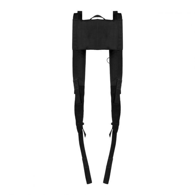 Suspensório H com Velkro - Preto