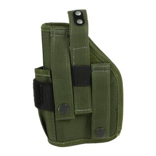 Coldre Pistola Ambidestro MOLLE - Verde