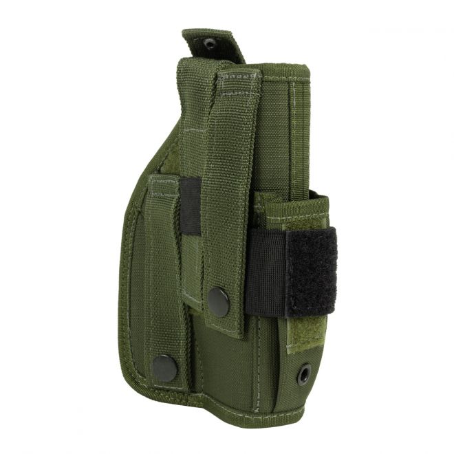 Coldre Pistola Ambidestro MOLLE - Verde