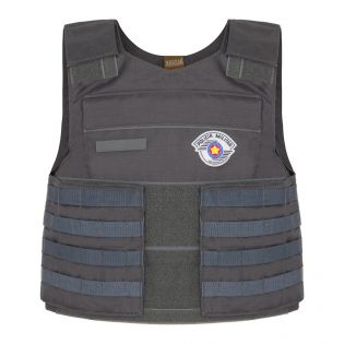 Colete Modular PM Capa Novo - Cinza