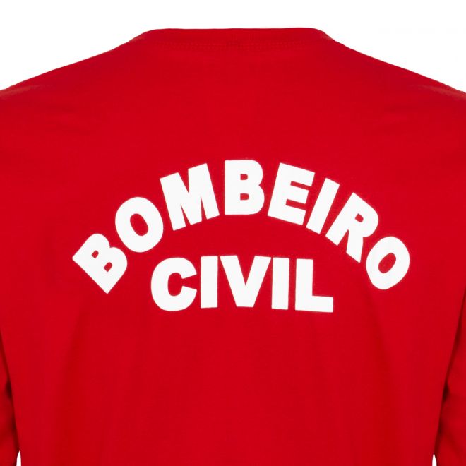 Camiseta Manga Longa Bombeiro Civil