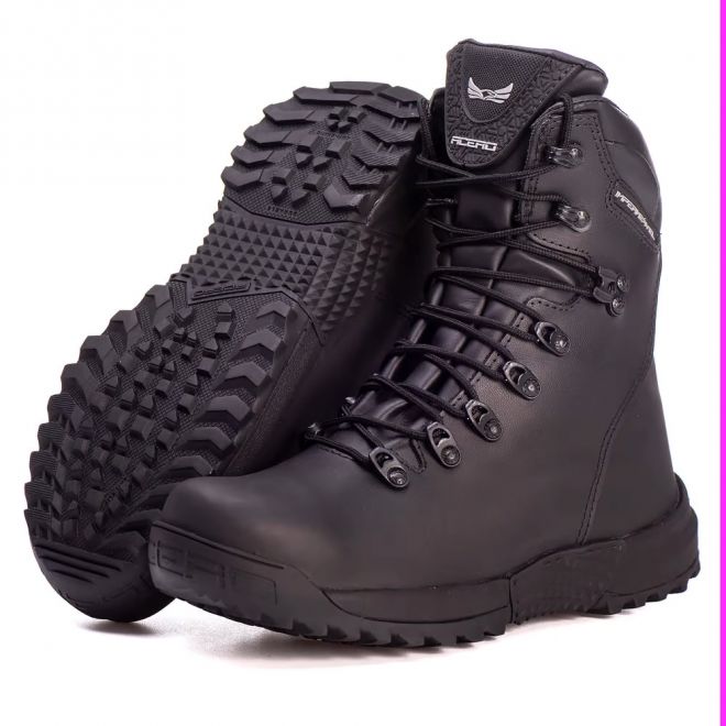 Bota Imperméavel Acero Couro Apache Preto