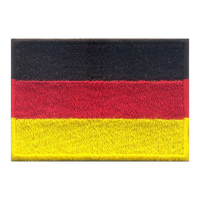 Bordado Bandeira Alemã Grande