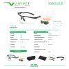 Óculos Univet Balístico Kit 5x1