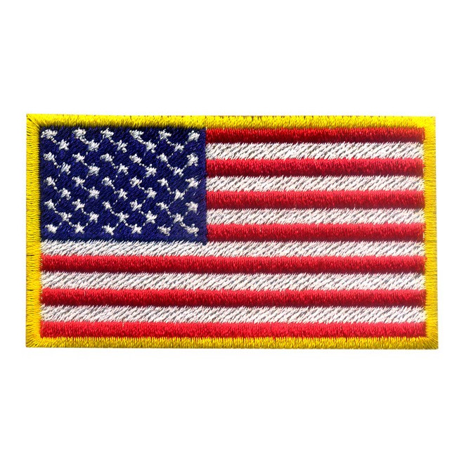Bordado Bandeira U.S.A. - Grande