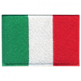 Bordado Bandeira Italia Grande
