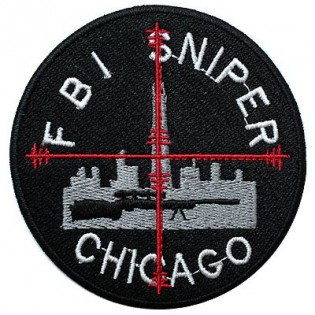 Bordado FBI Sniper Chicago